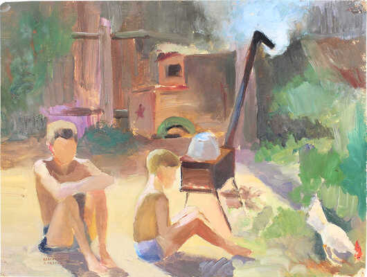 Петров Александр Иванович. В Красково 